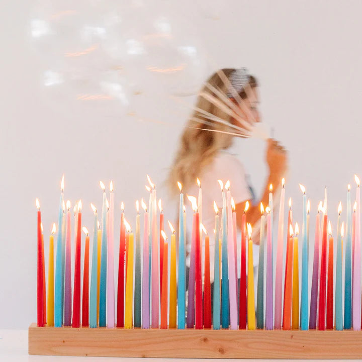 Taper Candles Aglow